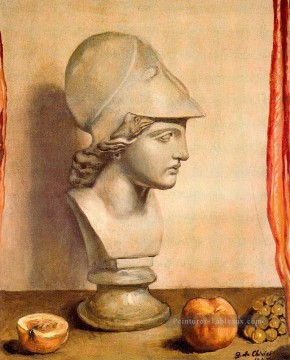  réalisme - buste de Minerva 1947 Giorgio de Chirico surréalisme métaphysique
